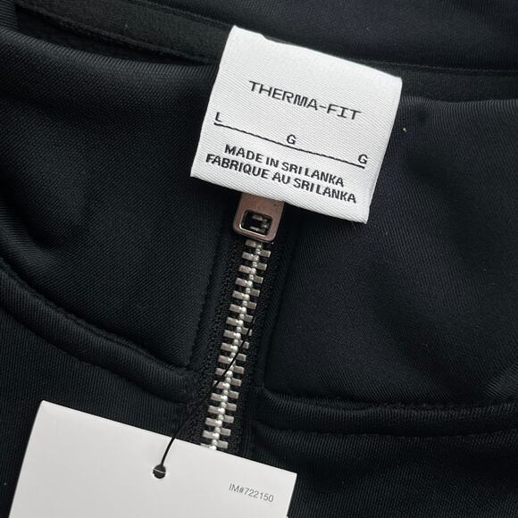 Nike Oversized Therma Fit Pullover 1/2 Zip Long Sleeve Training Jacket Top Large - Picture 9 of 11